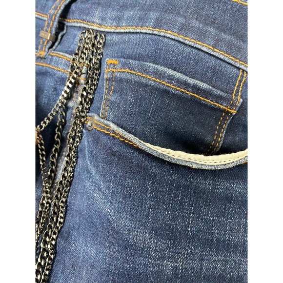 Hudson Los Angeles Men's Chained Denim Jeans pants Size 33 - Picture 7 of 14